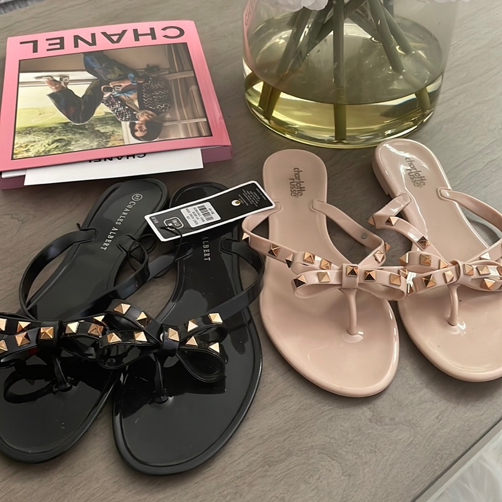jelly flip flops